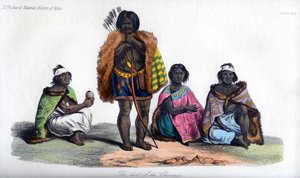 Poslední z Charruas, 1848 od Unbekannt