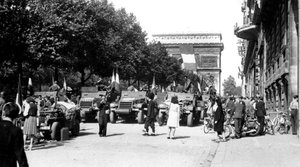 Osvobození Paříže, srpen 1944 od Unbekannt