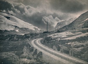 Horská silnice Grotli - Stryn, 1914. od Unbekannt