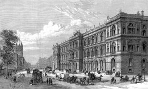 Nové kanceláře Home and Colonial, Parliament Street, Westminster, Londýn, 1875 od Unbekannt