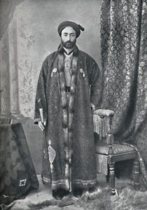 Důstojník odpovědný za svatou svatyni v Mashhad, Persie, 1902 od Unbekannt