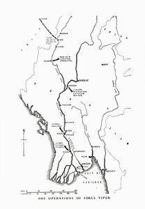 Operace Force Viper, Barma, druhá světová válka, 1942-1943 1944. od Unbekannt