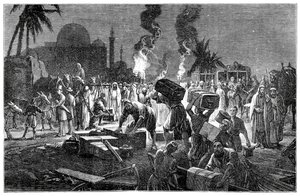 Pozemní cesta, Boulak, Egypt, 1900 od Unbekannt
