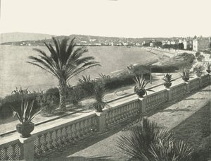 Panorama La Croisette, Cannes, Francie, 1895. od Unbekannt