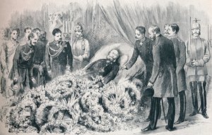 Odchod prvního německého císaře: smrtelná postel Viléma I., 1888 1911 od Unbekannt