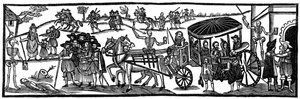 Mor: Útěk do země, 1630, 1910 od Unbekannt