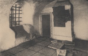 Vězeňská cela v pevnosti Shlisselburg od Unbekannt