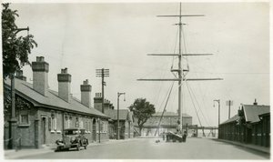 Quarterdeck, výcvikové zařízení Royal Navy, Shotley, Suffolk, 1936 od Unbekannt