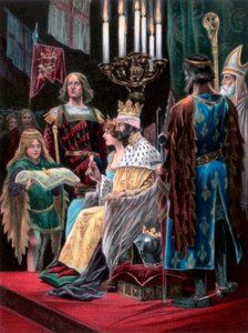 Druhá obětina Edwarda II, Westminster, 25. února 1308, 1902 od Unbekannt