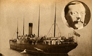 Loď Montrose - Bezdrátová telegrafie použitá k chycení vraha, 1910, 1933. od Unbekannt