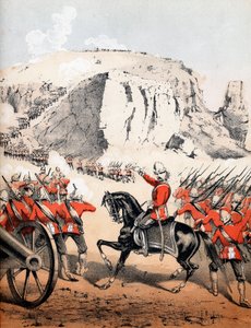 Útok na Magdalu, Etiopie, 13. dubna 1868 od Unbekannt