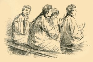 Vzrušující pigtail, 1907. od Unbekannt