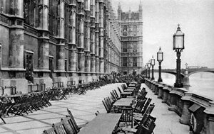 Terasa Dolní sněmovny, Londýn, 1926-1927 od Unbekannt