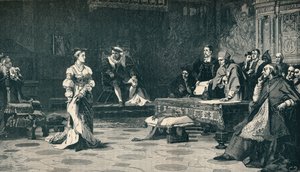 Proces s královnou Kateřinou, 1529 1905. od Unbekannt