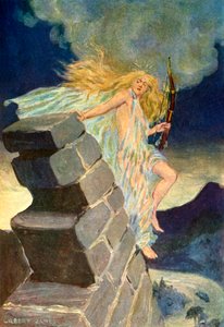 „Víla bourající stěny Skadaru“, 1917. od Unbekannt
