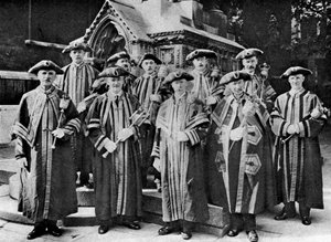 The ward beadles, Guildhall, Londýn, 1926-1927 od Unbekannt