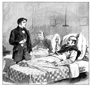 Zranění vojáci toastují královně, 50. léta 19. století, 1888 od Unbekannt