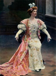 Divadlo National De Opera-Comique. - Královna Fiammette. Slečna Garden, role Orlanda, 1904. od Unbekannt