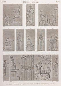 Théby, Karnak od Unbekannt