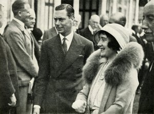 Jejich Veličenstva na Royal Agricultural Show, Southampton, 1932, 1937. od Unbekannt