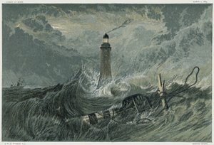 Třetí Eddystone maják, 19. století od Unbekannt