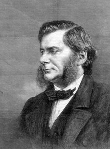 Thomas Henry Huxley , britský biolog, 1871 od Unbekannt
