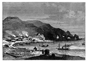 Thorshavn, hlavní město Faerských ostrovů, c1890 od Unbekannt