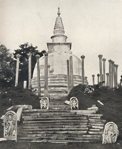 Thuparama Dagoba zu Anuradhapura, 1926 od Unbekannt