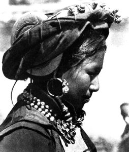 Tibetská žena, 1938 od Unbekannt