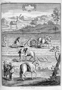 Obdělávání půdy, 1775 od Unbekannt