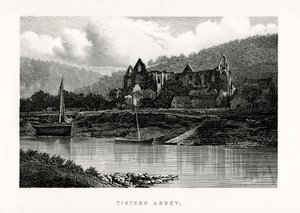 Tintern Abbey, Monmouthshire, Anglie, 1896 od Unbekannt