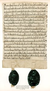 List vlastnictví nemovitostí v okolí Guildhall, City of London, c1182-1201 1886 od Unbekannt