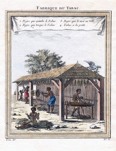 Tabáková továrna, 1780 od Unbekannt