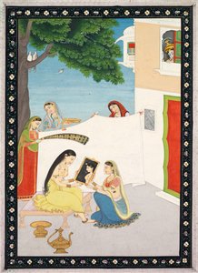 Toaleta Radha, c. 1810-1820. od Unbekannt