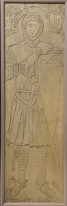 Podobizna hrobky Jacquelina de Ferriere, ca. 1275-1300. od Unbekannt