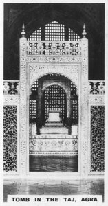 Hrobka v Taj, Agra, Uttar Pradesh, Indie, c1925. od Unbekannt