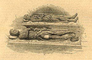 Hrobky templářských rytířů, 1870, 1897. od Unbekannt