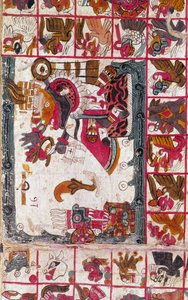 Tonalamatl Aubin, Folio 16, 15. století od Unbekannt