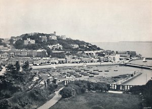 Torquay - Celkový pohled z Waldron Hill, 1895 od Unbekannt