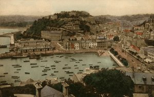 Torquay z Vane Hill, 1930. od Unbekannt