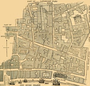 Tower Street Ward, c1872. od Unbekannt