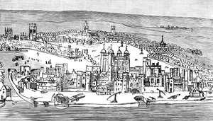 Tower of London, c1543, 1893 od Unbekannt