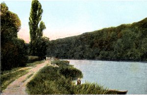 Vlečná stezka podél Temže, Maidenhead, Berkshire, 20. století od Unbekannt