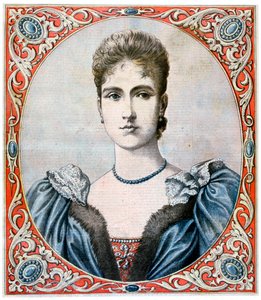 Carina Alexandra, choť císařovny Ruska, 1894 od Unbekannt