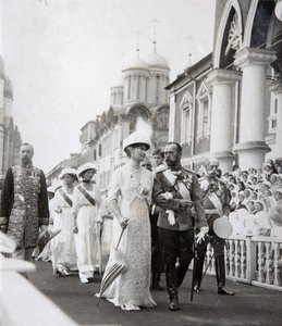 Carská rodina na oslavách 300. výročí domu Romanovů, Rusko, 1913 od Unbekannt