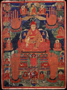 Tsuglag Gjatso, třetí Pawo Rinpočhe (asi 1567-1630) od Unbekannt