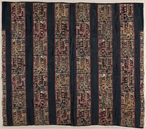 Fragmenty tuniky s ptačí hlavou, 600-1000. od Unbekannt