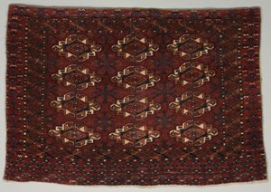 Turkmen Bag Face, 1800s. od Unbekannt