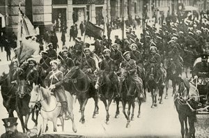 Typy ruské kavalérie, 1919. od Unbekannt