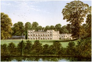 Ugbrooke, Devon, domov lorda Clifforda, c1880 od Unbekannt